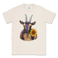 Natural dark goat Classic Tee - RanaPortraitStore
