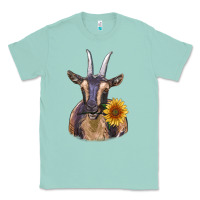 Seafoam dark goat Classic Tee - RanaPortraitStore