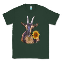 Sports Green dark goat Classic Tee - RanaPortraitStore