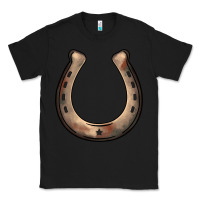Black western horseshoe Classic Tee - BarkalooDesign