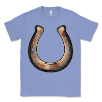 Colony Blue western horseshoe Classic Tee - BarkalooDesign