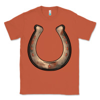Copper western horseshoe Classic Tee - BarkalooDesign