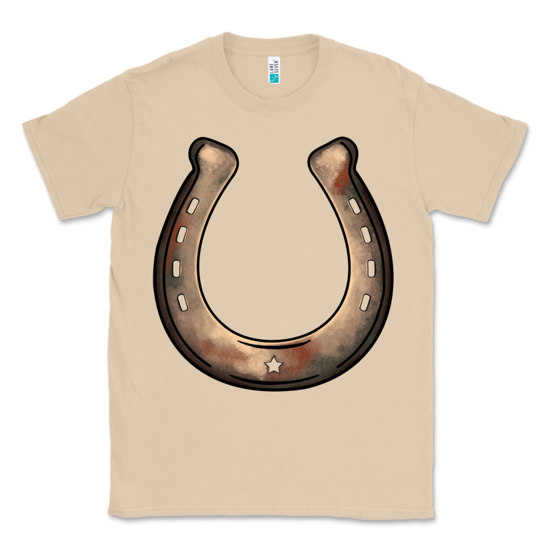 Western Horseshoe Classic Tee by BarkalooDesign | Teevron