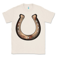 Natural western horseshoe Classic Tee - BarkalooDesign