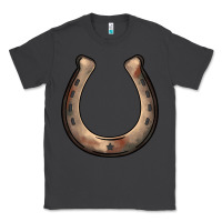 Smoke western horseshoe Classic Tee - BarkalooDesign