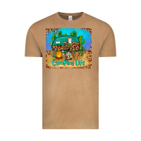 Vintage Camel camping life tumbler Vintage Tee - BarkalooDesign