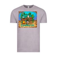 Vintage Zinc camping life tumbler Vintage Tee - BarkalooDesign