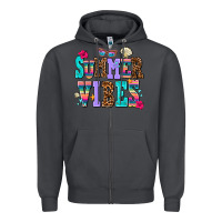 Smoke summer vibes Zipper Hoodie - AdoDesignShop
