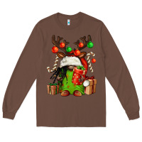 Chestnut christmas afro gnomes Long Sleeve Tee - FaDigitalArtStudio