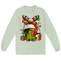 Matcha christmas afro gnomes Long Sleeve Tee - FaDigitalArtStudio
