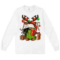 White christmas afro gnomes Long Sleeve Tee - FaDigitalArtStudio