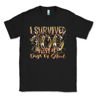 Black i survived 100 wild days of school Classic Tee - RacoonDesign
