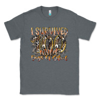 Charcoal Heather i survived 100 wild days of school Classic Tee - RacoonDesign