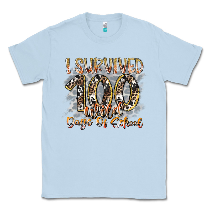 I Survived 100 Wild Days Of School Classic Tee by RacoonDesign | Teevron