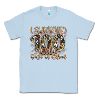 Dusty Blue i survived 100 wild days of school Classic Tee - RacoonDesign