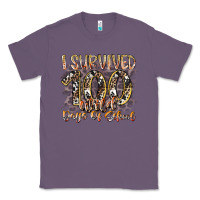 Lavender i survived 100 wild days of school Classic Tee - RacoonDesign