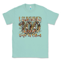 Seafoam i survived 100 wild days of school Classic Tee - RacoonDesign