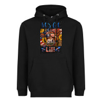 Black Western Let's Get Lit Cow Heavyweight Hoodie - LillyAllenDesigns