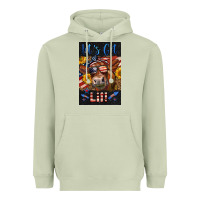 Matcha Western Let's Get Lit Cow Heavyweight Hoodie - LillyAllenDesigns