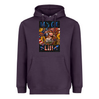 Plum Western Let's Get Lit Cow Heavyweight Hoodie - LillyAllenDesigns