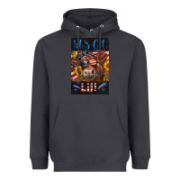 Smoke Western Let's Get Lit Cow Heavyweight Hoodie - LillyAllenDesigns