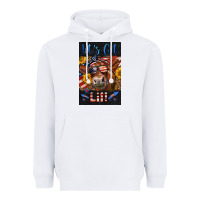 White Western Let's Get Lit Cow Heavyweight Hoodie - LillyAllenDesigns