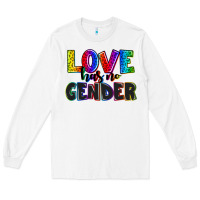 White love has no gender Long Sleeve Tee - AdoDesignShop