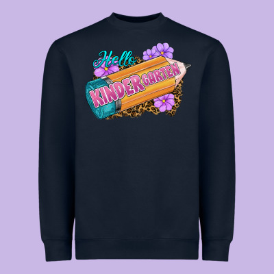 Heavyweight Sweatshirt Hello Kindergarten