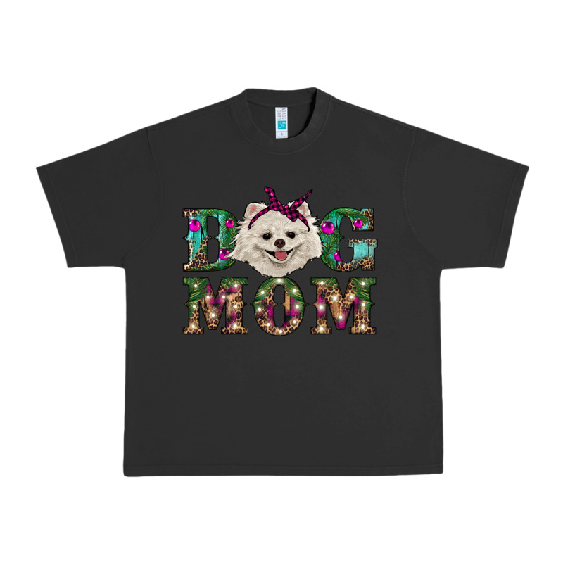 Christmas Dog Mom Pomeranian Urban Heavy Tee by RanaPortraitStore | Teevron