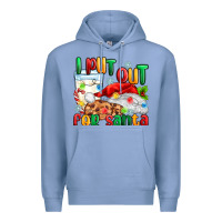 Colony Blue i put out for santa Premium Hoodie - MaliasSmallBusiness