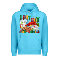 Ocean Blue i put out for santa Premium Hoodie - MaliasSmallBusiness