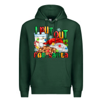 Sports Green i put out for santa Premium Hoodie - MaliasSmallBusiness