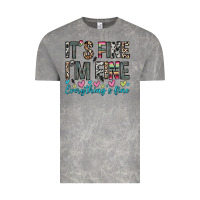 Cloud Rock it s fine i m fine everything s fine Vintage Tee - Zillion Design Studio