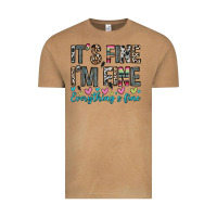 Vintage Camel it s fine i m fine everything s fine Vintage Tee - Zillion Design Studio