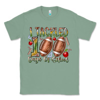 Sage I Tackled 100 Days of School Classic Tee - RacoonDesign