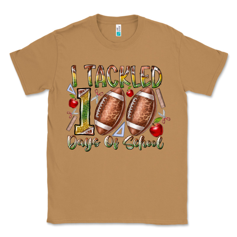I Tackled 100 Days Of School Classic Tee by RacoonDesign | Teevron