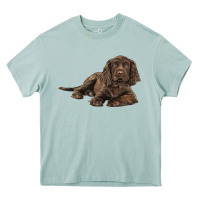 Arona Sussex Spaniels llustrations Heavy Core Tee - LillyAllenDesigns