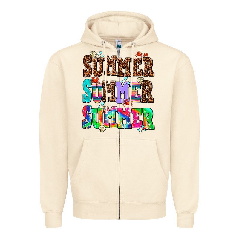 Summer Summer Summer Zipper Hoodie by AdoDesignShop | Teevron