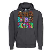 Smoke summer summer summer Zipper Hoodie - AdoDesignShop