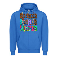 True Royal summer summer summer Zipper Hoodie - AdoDesignShop