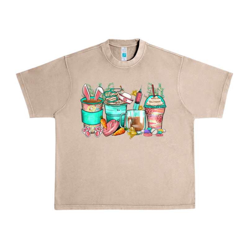 Easter Nurse Coffee Cups Urban Heavy Tee by Zillion Design Studio | Teevron