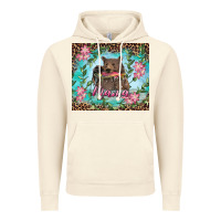 Vintage Artic mama bear haunting fish floral Vintage Hoodie - RanaPortraitStore