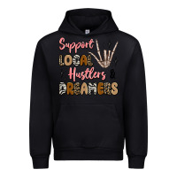 Black support local hustlers and dreamers Urban Hoodie - Artiststas