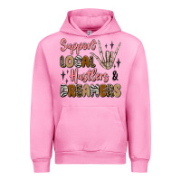 Fuchsia Pink support local hustlers and dreamers Urban Hoodie - Artiststas