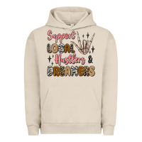 Pigment French Oak support local hustlers and dreamers Urban Hoodie - Artiststas