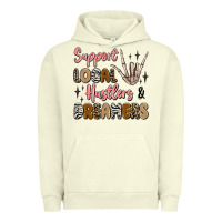 Pigment Pistachio support local hustlers and dreamers Urban Hoodie - Artiststas