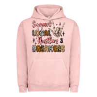 Pigment Salmon support local hustlers and dreamers Urban Hoodie - Artiststas