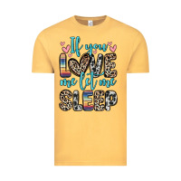 Vintage Mustard if you love me let me sleep Vintage Tee - Zillion Design Studio