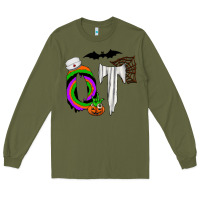 Army Green ot Long Sleeve Tee - CowhideDigitalArt