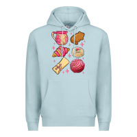 Blue Mist mexican pan dulce Premium Hoodie - MaliasSmallBusiness